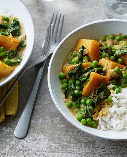 Microwave vegetable curry