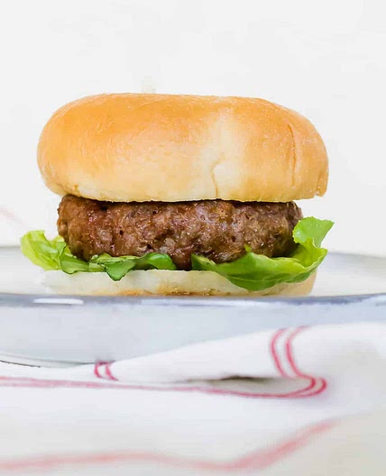 Air Fryer Hamburgers