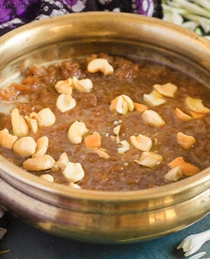 21.Sharkara Payasam/ Nei Payasam/ Aravanai Payasam recipe by Priya Srinivasan at BetterButter