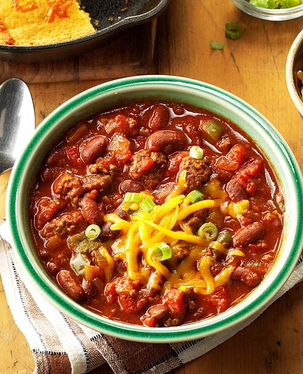 Slow-Cooked Chili