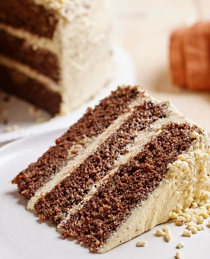 Peanut butter chocolate fudge cake