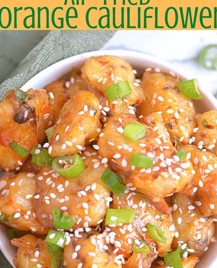 Asian Orange Cauliflower