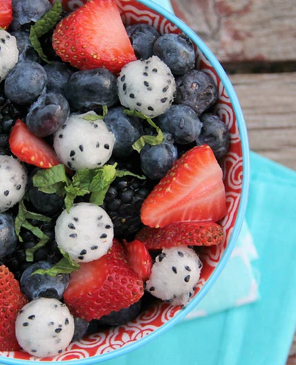 Dragon Fruit Salad