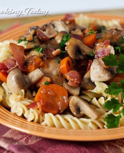 Pressure Cooker Coq Au Vin