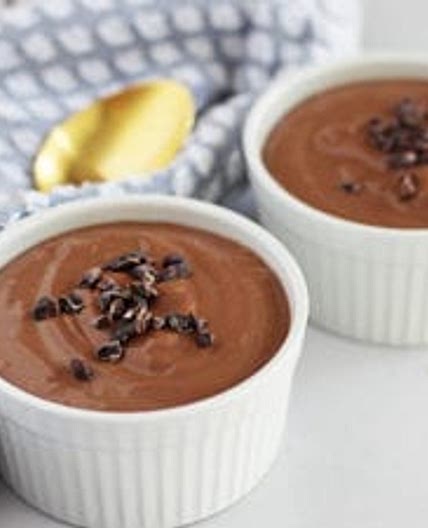Quick and Easy Vegan Chocolate Tofu Pudding