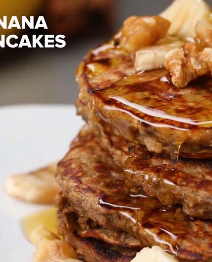 Healthy Banana Pancakes