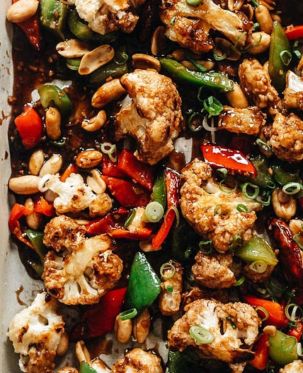Kung Pao Cauliflower (宫保菜花)