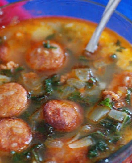 Cape Verde-Caldo Verde (Portuguese Kale Soup)
