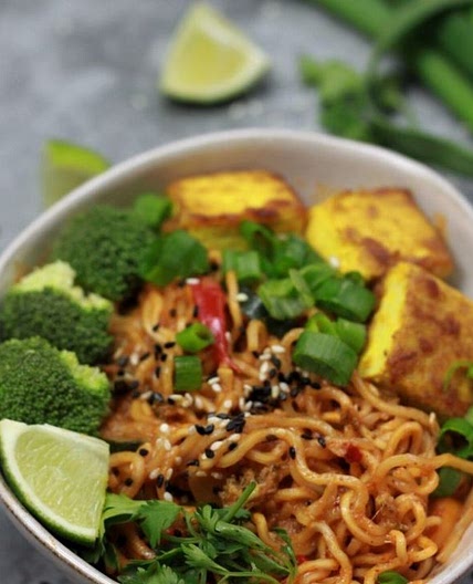 Instant Pot Ramen Noodles (Thai Vegan)