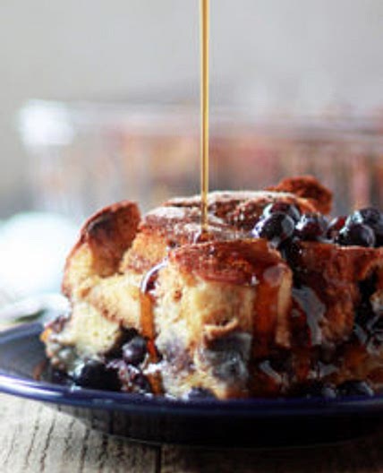 Cinnamon Blueberry Overnight French Toast