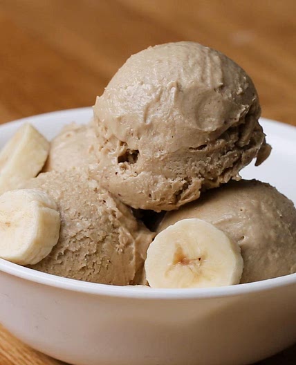 Peanut Butter Banana Ice Cream Recipe by Tasty