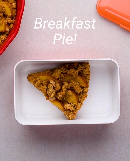 Peach Breakfast Pie