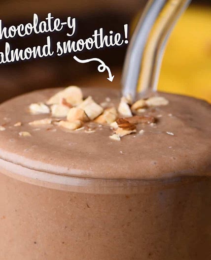 Chocolate Almond Butter Smoothie