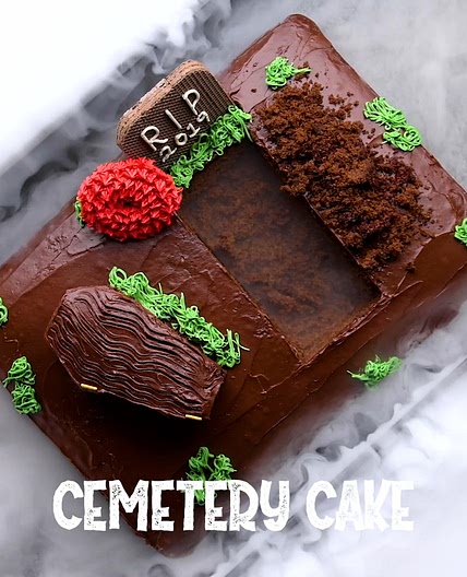 Cemetery Cake