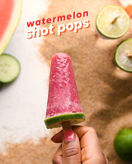 Watermelon Shot Pops