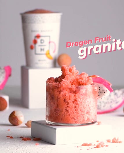 Dragon Fruit Granita
