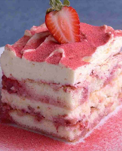 Strawberry Shortcake Tiramisu