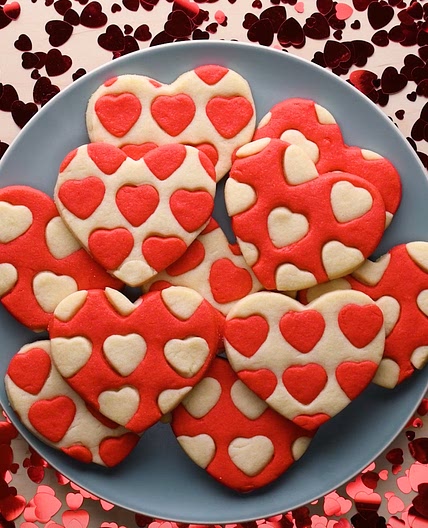 Mini Heart Cookies