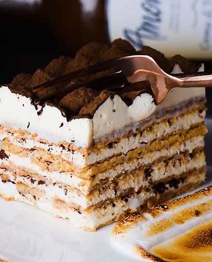 Want S’more Tiramisu Cake? Classic American Dessert with an Italian Twist