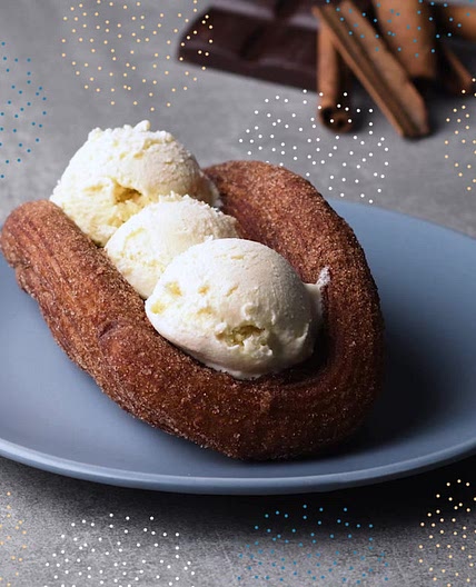 I Scream, You Scream, We All Scream for… Churro Ice Cream Tacos