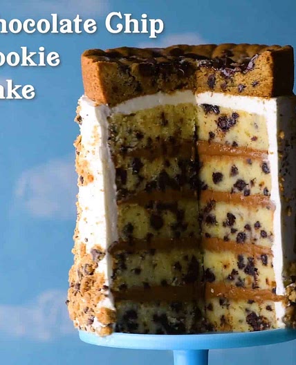 Chocolate Chip Cookie Cake