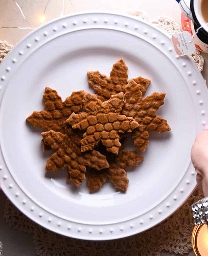 Textured Gingerbread Cookies