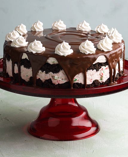 Candy Cane Cheesecake | So Yummy