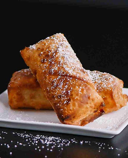 Chocolate Chip Cookie Dough Egg Rolls