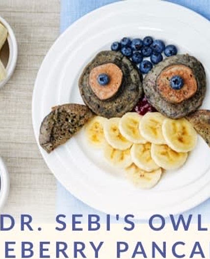 Dr. Sebi’s “Owl” Blueberry Pancakes