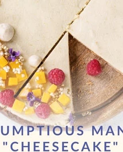 Scrumptious Mango “Cheesecake”
