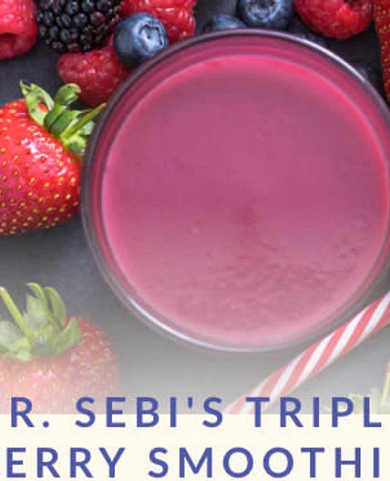 Dr. Sebi’s Triple Berry Smoothie
