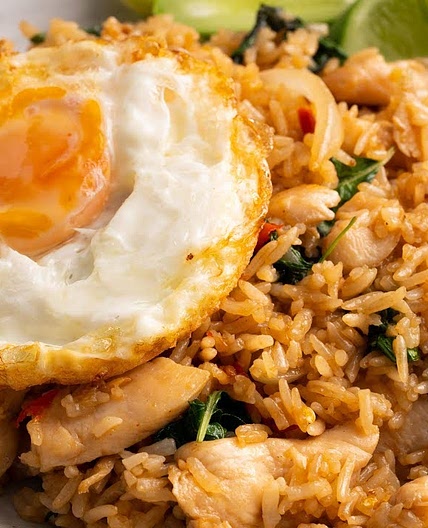 Spicy Thai Chicken Fried Rice - Marion's Kitchen