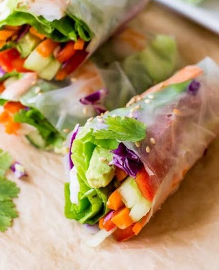 Rice paper roll