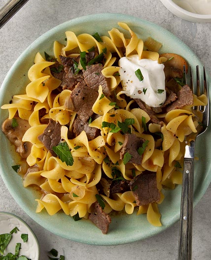 Quick Beef and Noodles