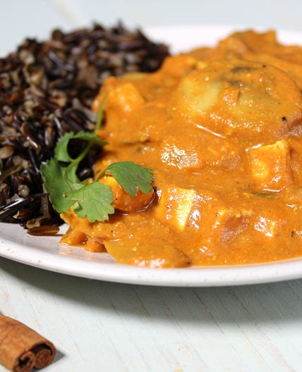 Whole Food Plant Based Indian Butter Chicken