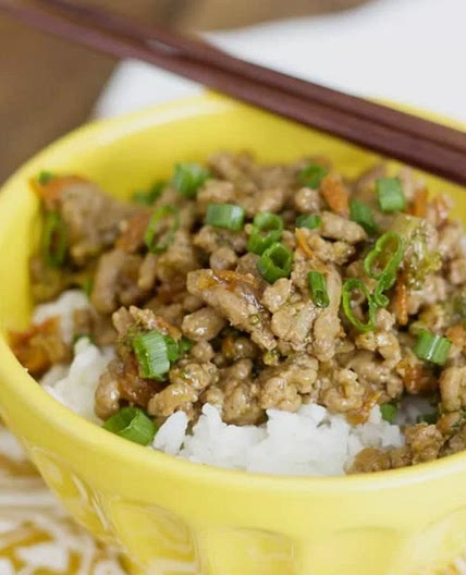 Teriyaki Turkey Rice Bowl