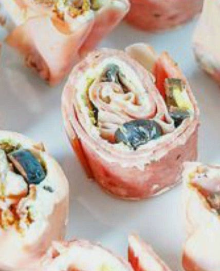 Keto lunch Pinwheels