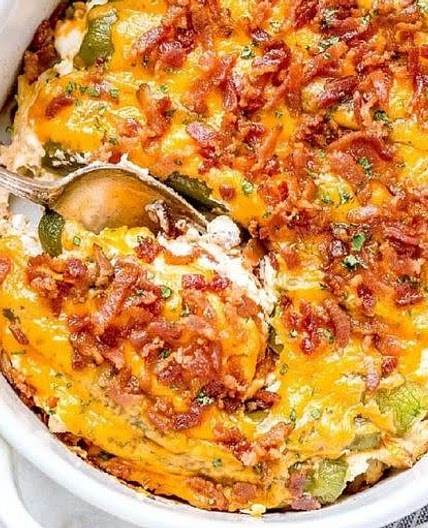 Jalapeño Popper Chicken Casserole