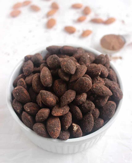 Homemade Dark Chocolate Almonds