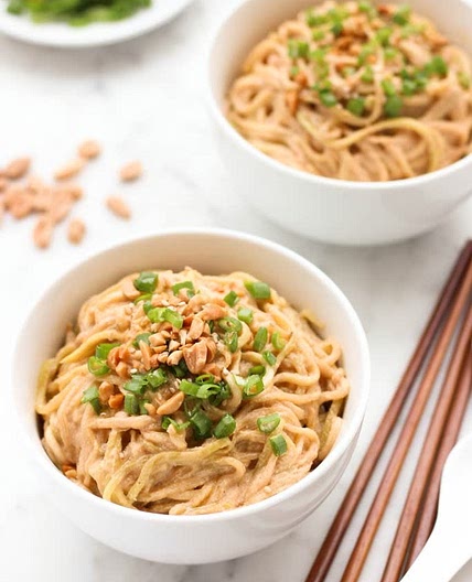 Creamy Peanut Sesame Noodles