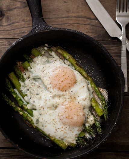 Asparagus and Eggs
