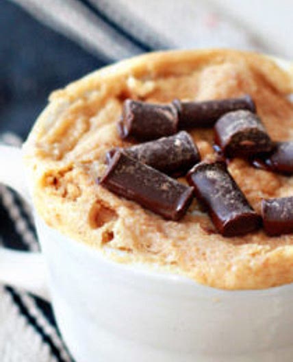Easy Peanut Butter Vegan Mug Cake
