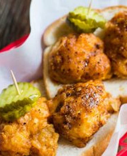 Cauliflower Nashville Hot “Chicken”