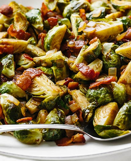 Balsamic Bacon Brussels Sprouts