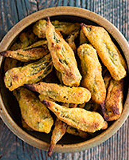 Oil-Free Gluten-Free Oven-Fried Okra