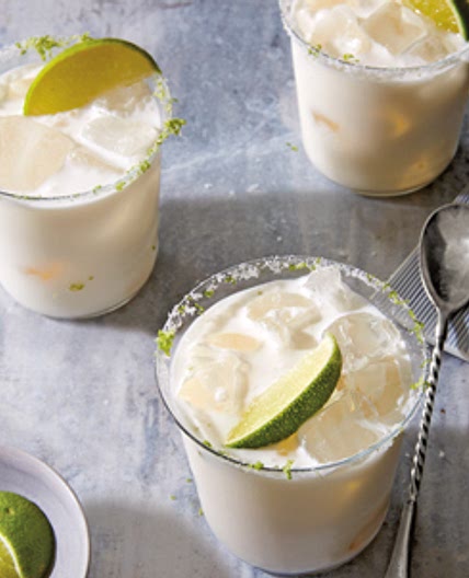 Coconut Cream and Lime Margarita