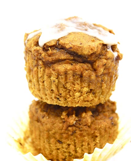 HEALTHY PUMPKIN CARROT MUFFINS