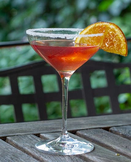Gin tonic amer à l’orange