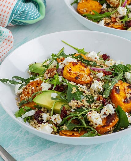 Quinoa Salad with Sweet Potato