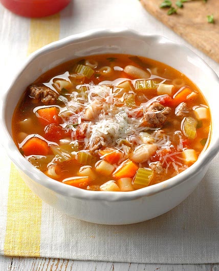 Slow-Cooker Pasta e Fagioli